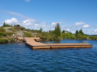 8ft x 24ft, 8ft x 20ft Floating Pontoon Dock in Georgian Bay.jpg